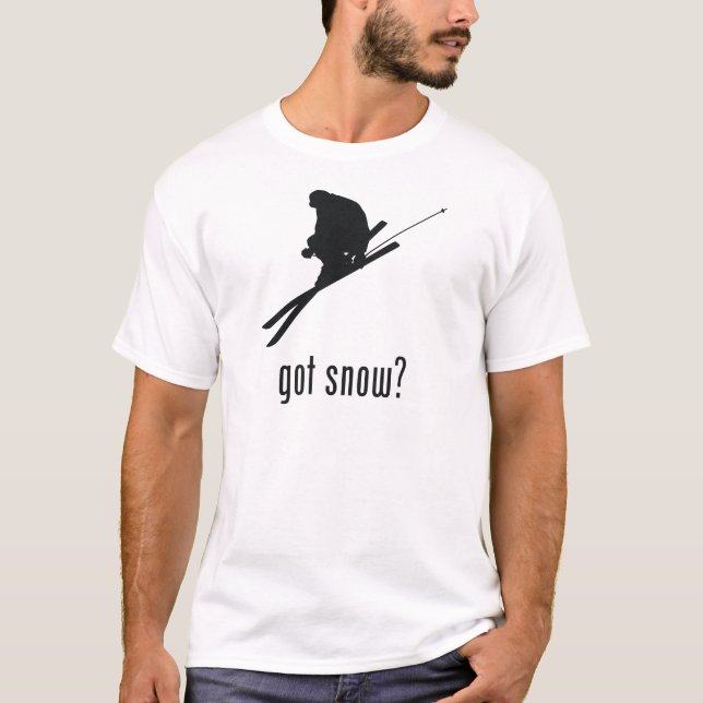 Ski fahren T-Shirt (Vorderseite)