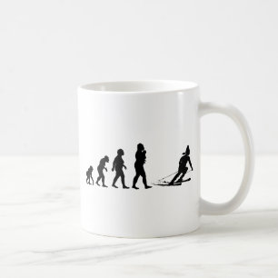 Ski fahren tasse