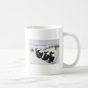 Ski fahren tasse
