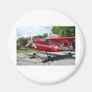 Ski-Flugzeug, Talkeetna, Alaska, USA Magnet