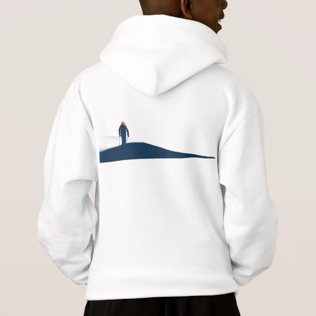 Ski Freerider Adventure Hoodie (Rückseite)
