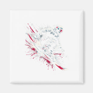 Ski Freestyle Ski Freeski Winter Extreme Sport Magnet