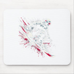 Ski Freestyle Ski Freeski Winter Extreme Sport Mousepad