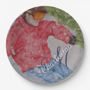 Ski Fun Celebration Party Pappteller