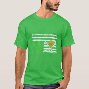 Ski Girl wie ein normales Mädchen aber Luckier St. T-Shirt