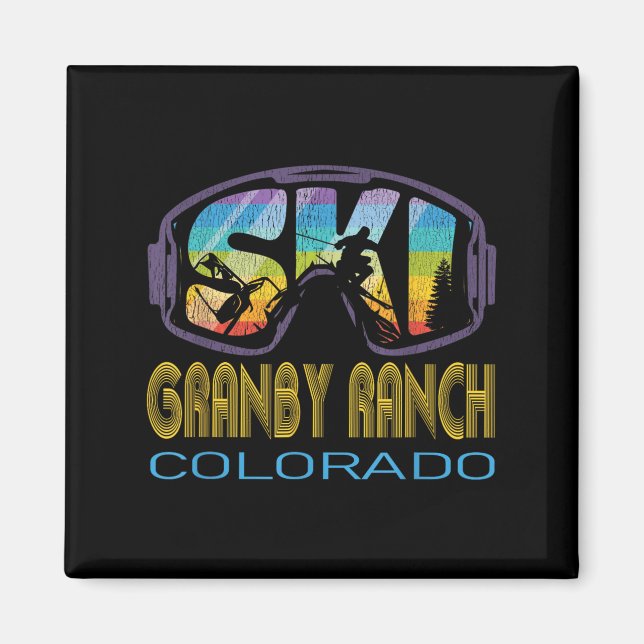 Ski Granby Ranch Colorado Skiurlaub Magnet (Vorne)