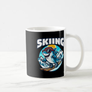 Ski-Hai-Hai-Sport-Skifahrer Kaffeetasse