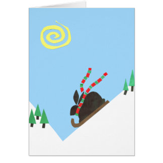 Ski-Häschen schlicht