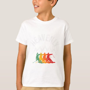 Ski Himmlisch California Retro Skipass Tahoe Ca T-Shirt