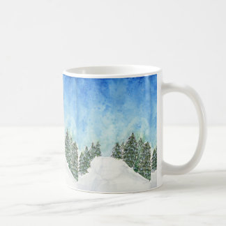 Ski-HinterTasse Kaffeetasse
