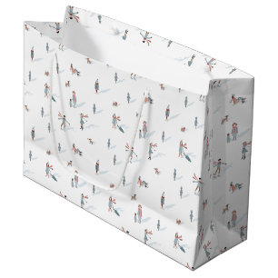 Ski Holiday Geschenktasche Große Geschenktüte