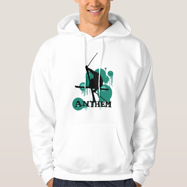 Ski Hoodie HYMNE (Vorderseite)