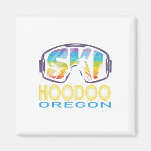 Ski Hoodoo Oregon Skiurlaub Magnet