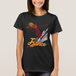Ski in Frankreich T-Shirt