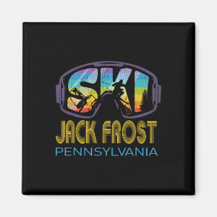 Ski Jack Frost Pennsylvania Skiurlaub Magnet