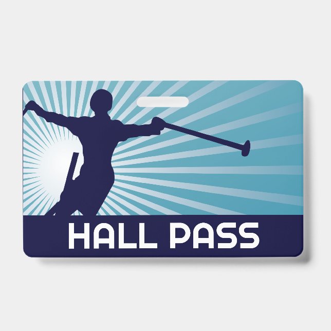 Ski Jumper Lehrersaalpass Ausweis (Vorderseite)