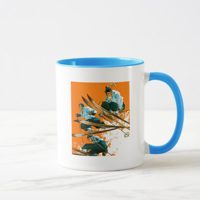 Ski Jumpers von Ski Weld Tasse (Rechts)