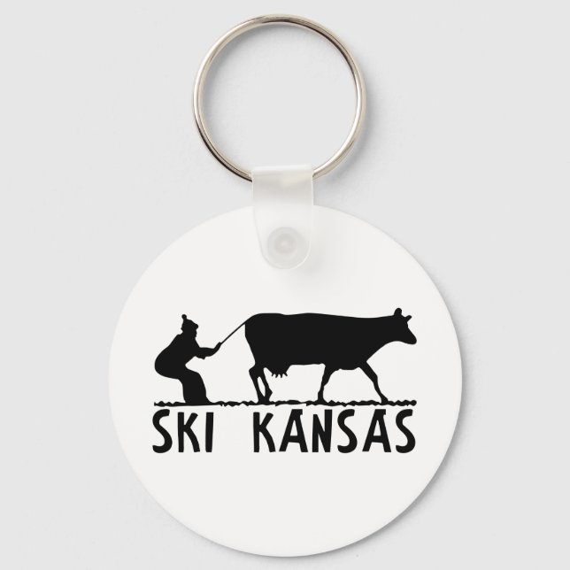 Ski Kansas Schlüsselanhänger (Vorderseite)