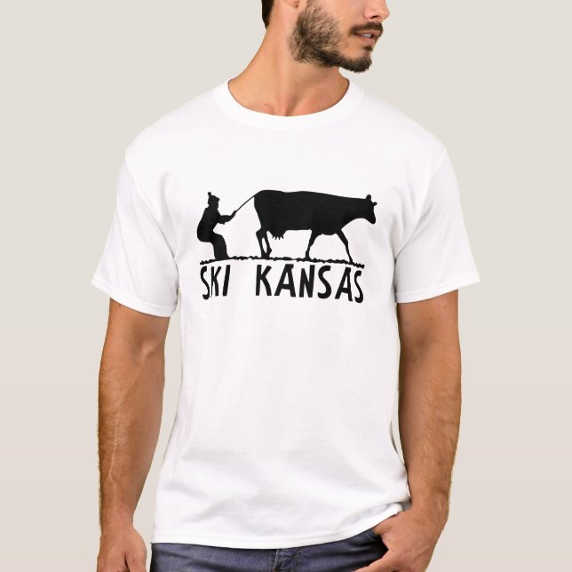 Ski Kansas T-Shirt (Vorderseite)