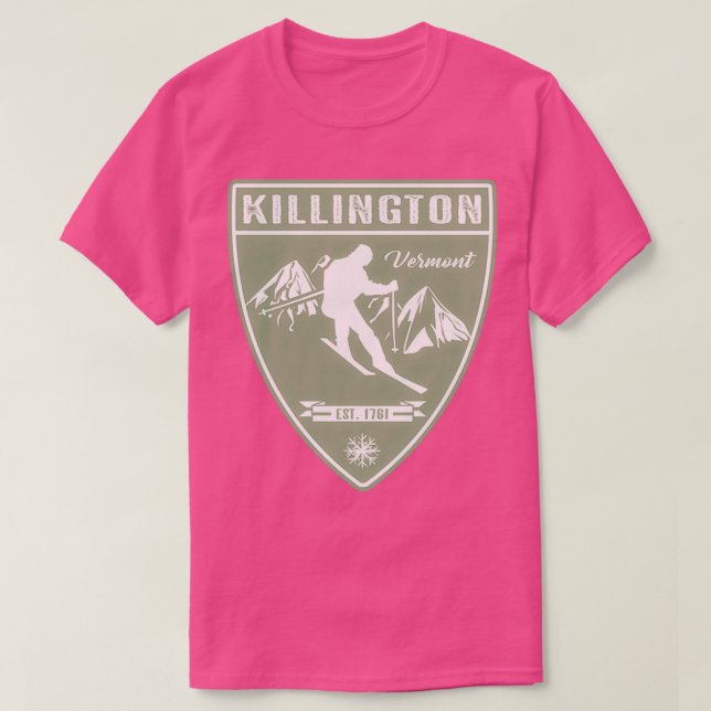 Ski Killington Vermont T-Shirt (Design vorne)