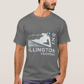 Ski Killington    VermontVintage Schnee Ski T-Shirt