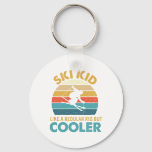 Ski Kind wie ein normales Kind aber Cooler - Skilo Schlüsselanhänger