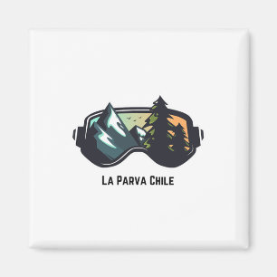 Ski La Parva Chile Skifahren für Damen und Herren Magnet