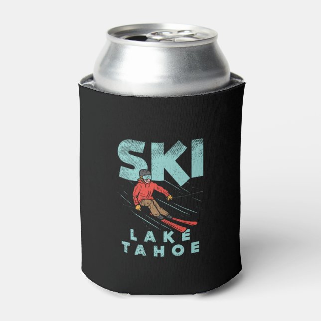 Ski Lake Tahoe Dosenkühler (Kanne Vorderseite)