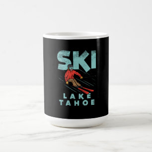 Ski Lake Tahoe Kaffeetasse