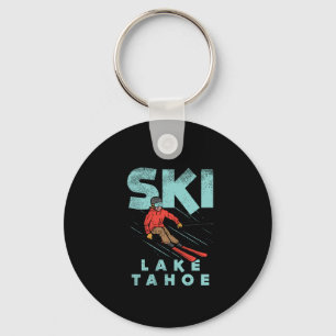 Ski Lake Tahoe Schlüsselanhänger