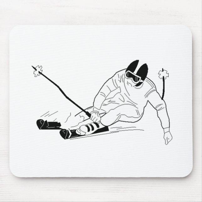 Ski-Laufen Mousepad (Vorne)
