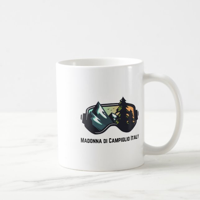 Ski Madonna di Campiglio Italien Wandern Ristorant Kaffeetasse (Rechts)