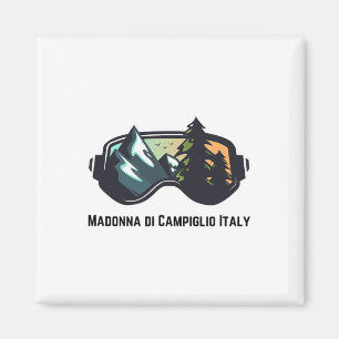 Ski Madonna di Campiglio Italien Wandern Ristorant Magnet