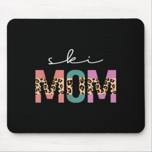 Ski-Mama lustiger Skifahrer-Geschenk Ski Skifahrer Mousepad
