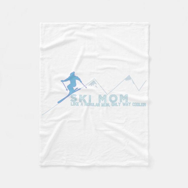 Ski-Mama Skiverleih Fleecedecke (Vorderseite)