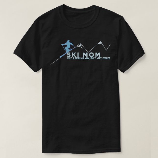 Ski-Mama Skiverleih T-Shirt (Design vorne)