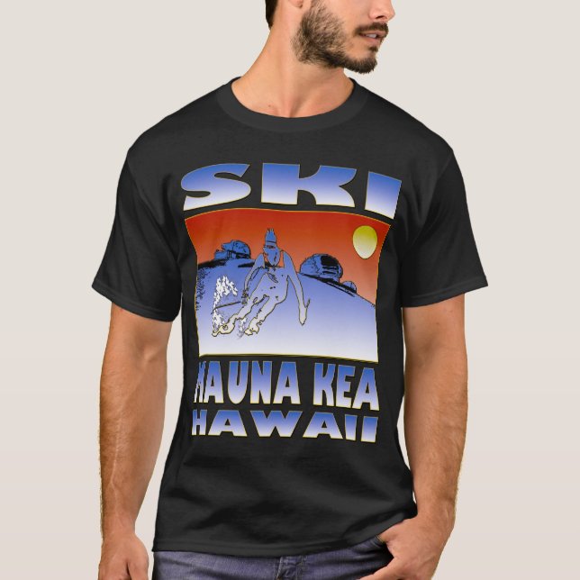 Ski Mauna Kea T-Shirt (Vorderseite)