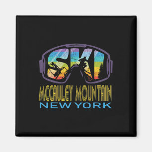 Ski Mccauley Mountain New York Skiurlaub Magnet