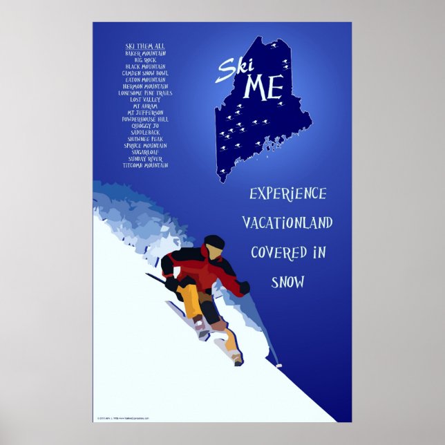 Ski ME Poster (Vorne)