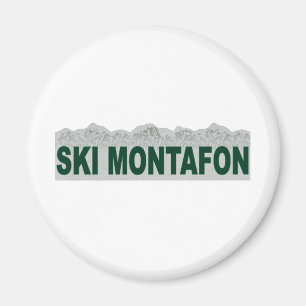 Ski Montafon Magnet