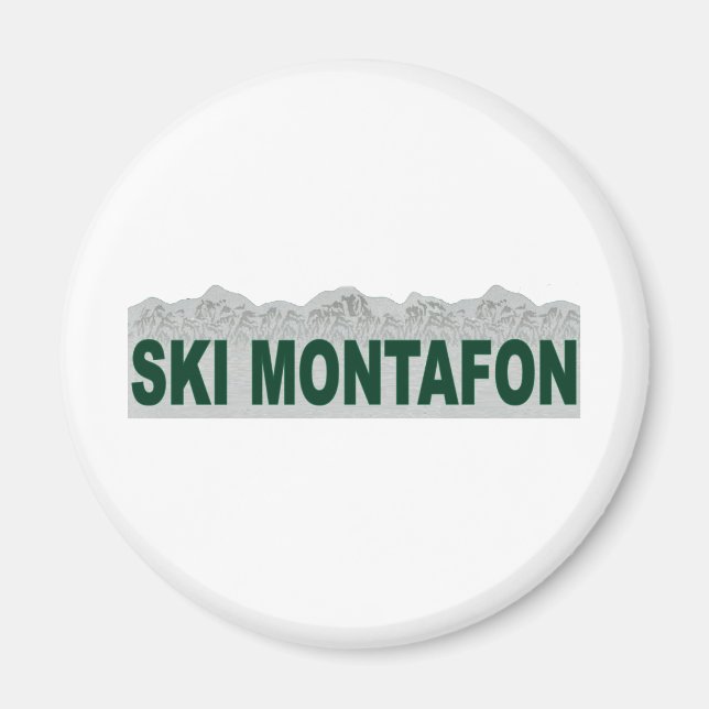 Ski Montafon Magnet (Vorne)