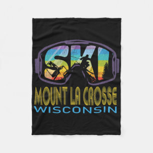 Ski Mount La Crosse Wisconsin Skiurlaub Fleecedecke