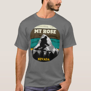 Ski Mt Rosen Skipisten Nevada T-Shirt