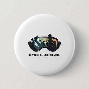 Ski Nevados De Chillan Chile Bergskifahren T Männe Button