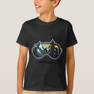 Ski oberammergau Bergskifahren t Männer und Frauen T-Shirt