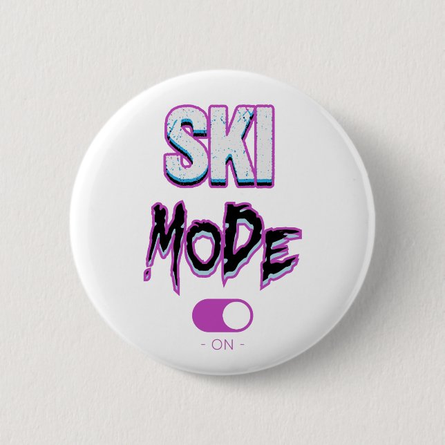 Ski-on Button (Vorderseite)