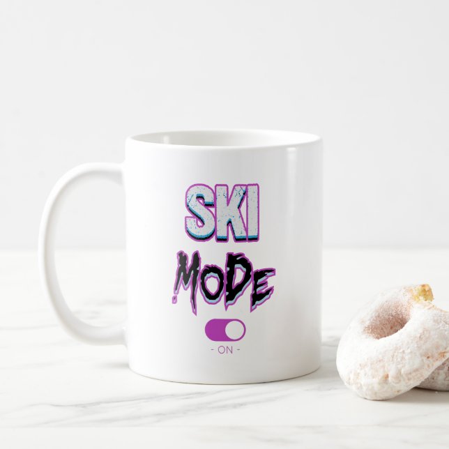 Ski-on Kaffeetasse (Mit Donut)