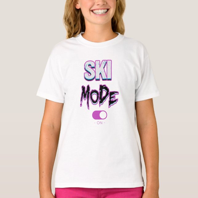 Ski-on T-Shirt (Vorderseite)