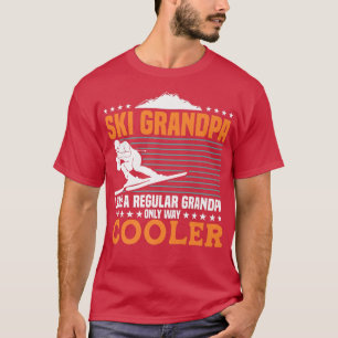 Ski Opa nur viel Cooler Skifahren Grandfath T-Shirt
