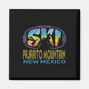 Ski Pajarito Mountain New Mexico Skiurlaub Magnet